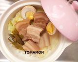 ルール健康フライパンで作る✿豚味噌角煮作り方12写真
