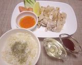 湯で鶏と海南チキンライス作り方5写真
