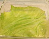 キャベツとひき肉のミルフィーユ☆重ね蒸し作り方5写真
