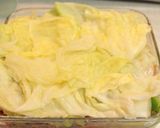 キャベツとひき肉のミルフィーユ☆重ね蒸し作り方7写真