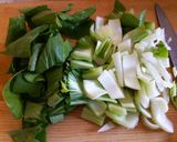 簡単中華風！青梗菜ともやしのナムル作り方1写真