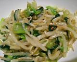 簡単中華風！青梗菜ともやしのナムル作り方4写真