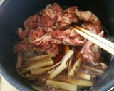 豚肉で簡単すき焼き♪作り方4写真