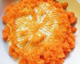 豆腐とにんじん入りパンケーキ作り方1写真