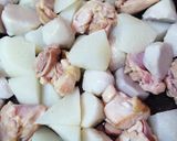 大根と里芋の煮物＊こってり味噌味＊作り方5写真