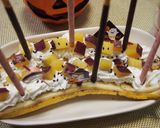 ハニーおさつ&ポッキーdeバナナボード作り方3写真