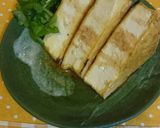痩せる為にトースト風厚揚げ☆夜食・朝ご飯作り方3写真