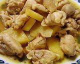 忙しい日には、鶏じゃがカレー煮作り方4写真