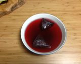 ハイビスカスティーのザワークラウト風。作り方1写真