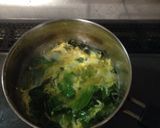 焼肉屋さん風！簡単！チンゲン菜のスープ作り方8写真