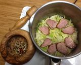 ハイビスカスティーのザワークラウト風。作り方5写真