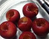 青森産 アップルミニの焼きリンゴ作り方1写真