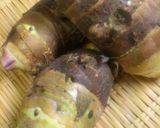 たけのこ芋と鶏肉の炊き合わせ作り方1写真
