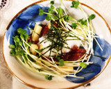 二つの食感！マグロの山かけわさび醤油和え作り方6写真