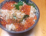 鮭といくらの炊き込み御飯♪作り方4写真