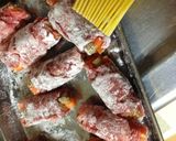 ゴボウと人参の肉巻きんぴら作り方5写真
