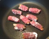 ゴボウと人参の肉巻きんぴら作り方6写真