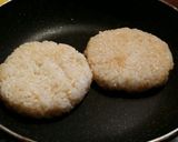 焼き鳥缶のライスバーガー作り方4写真