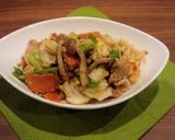 簡単！やさしい味の豚とキャベツの卵炒め作り方5写真