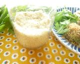 かぶの葉とチーズの揚げないポテトコロッケ作り方1写真