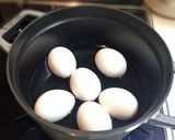 ストウブde完璧美味しい茹で卵作り方1写真