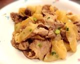 簡単★大根と豚肉のニンニク醤油炒め作り方6写真