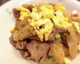 簡単★大根と豚肉のニンニク醤油炒め作り方7写真