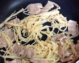豚えのき焼きラーメン作り方2写真