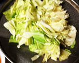 面倒くさがりのケチャ味噌炒め！作り方3写真