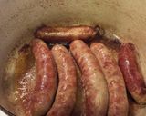 化学調味料無し！ソーセージと豆のスープ作り方2写真