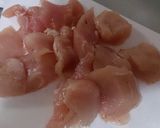 鶏胸肉で揚げ玉フライ作り方1写真