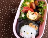 お弁当 キャラ弁♡ハロウィン キティ作り方5写真