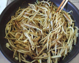 シャッキリ☆牛蒡ともやしのカレー炒め♪作り方7写真