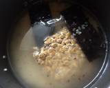 納豆と海苔の炊き込みごはん。作り方1写真