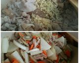 我が家の豚汁＊根菜たっぷり。炒めて旨味を作り方11写真