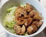 スパイシーチキン丼作り方4写真