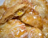 チキンラーメン包みのあんかけ揚げ餃子♪作り方16写真