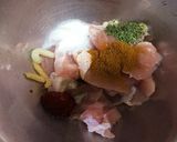 驚きの柔らかさ！鶏ムネ肉でタンドリー鶏風作り方2写真