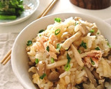 焼き鮭としめじの炊き込みご飯…作り方7写真