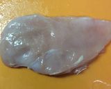 鶏むね肉とさつま芋のクリーム煮作り方1写真