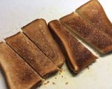 食パン前菜 マッシュルームとパンチェッタ作り方4写真