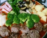 我が家の煮込みハンバーグみたいなトマト鍋作り方9写真