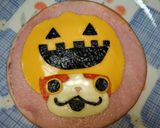 キャラ弁 ジバニャン(ハロウィンver)作り方6写真