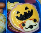 キャラ弁 ジバニャン(ハロウィンver)作り方7写真