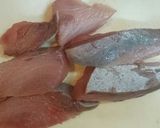 簡単夕食・魚料理★蜂蜜バターでぶりの照り焼き作り方1写真