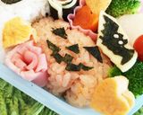 ハロウィンキャラ弁☆オバケミッキー作り方7写真