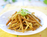 シャッキリ☆牛蒡ともやしのカレー炒め♪作り方8写真