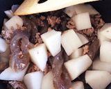 旨旨簡単！大根ひき肉のあったか煮作り方3写真