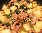 旨旨簡単！大根ひき肉のあったか煮作り方4写真