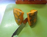 最速のかぼちゃの味噌汁作り方3写真
